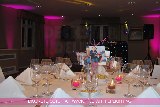 Wyck Hill Discrete Disco Mood Lighting by Deckstar Deluxe