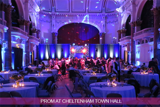 Prom at Cheltenham Town Hall