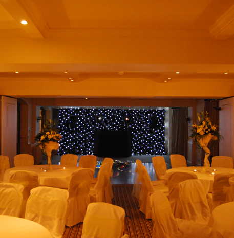 Wedding - Black Starcloth